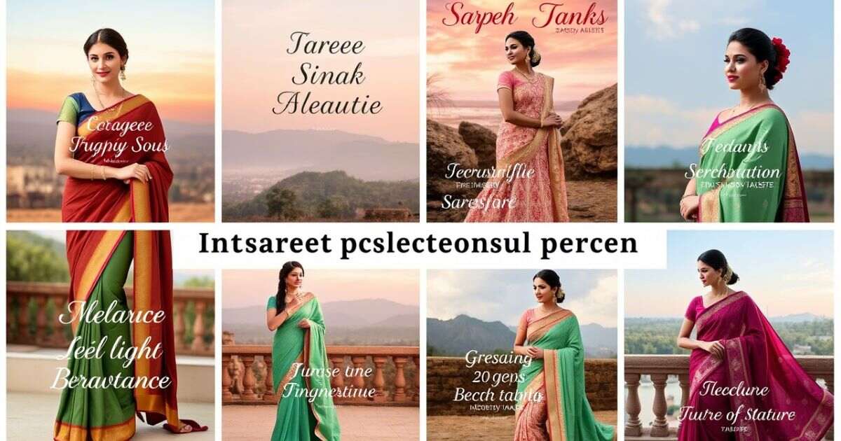 120+ Saree captions for Instagram & Facebook