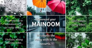 110+ Monsoon Captions for Instagram: Best Ideas for Rainy Vibes