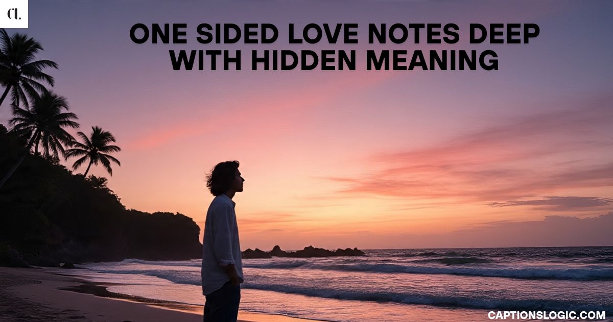150+ one side love captions for Instagram: that hit deep