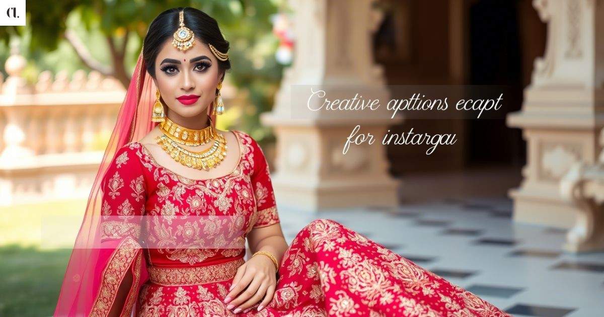 160+ Beautiful Lehenga Captions for Instagram ✨👑
