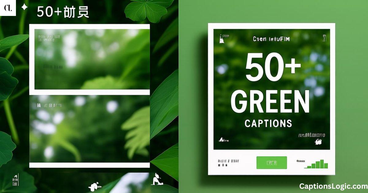 50+ Best Green Captions for Instagram to Brighten Your Feed