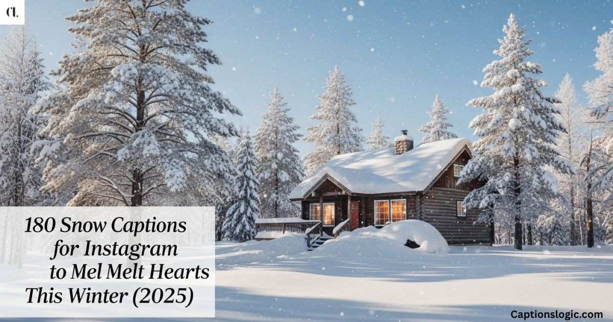 180 Snow Captions for Instagram to Melt Hearts This Winter (2025)
