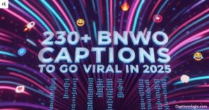 230+ BNWO Captions to Go Viral in 2025