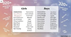 320+ Aesthetic Username Ideas for Girls & Boys in 2025